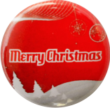 Merry Christmas Button rot Merry Christmas Button rot